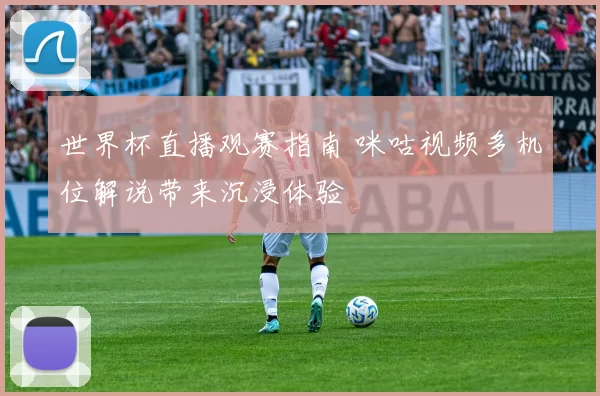 世界杯直播观赛指南 咪咕视频多机位解说带来沉浸体验